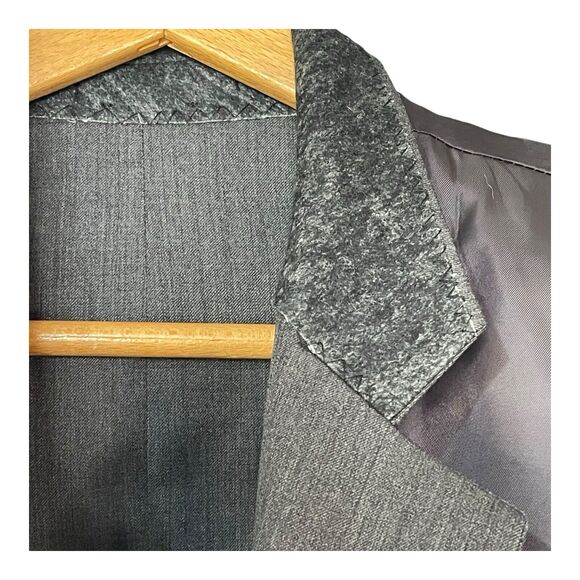 Oleg Cassini Men’s Gray 3-Button Wool Suit Jacket Blazer – Size 38R – Costa Rica - Picture 11 of 15